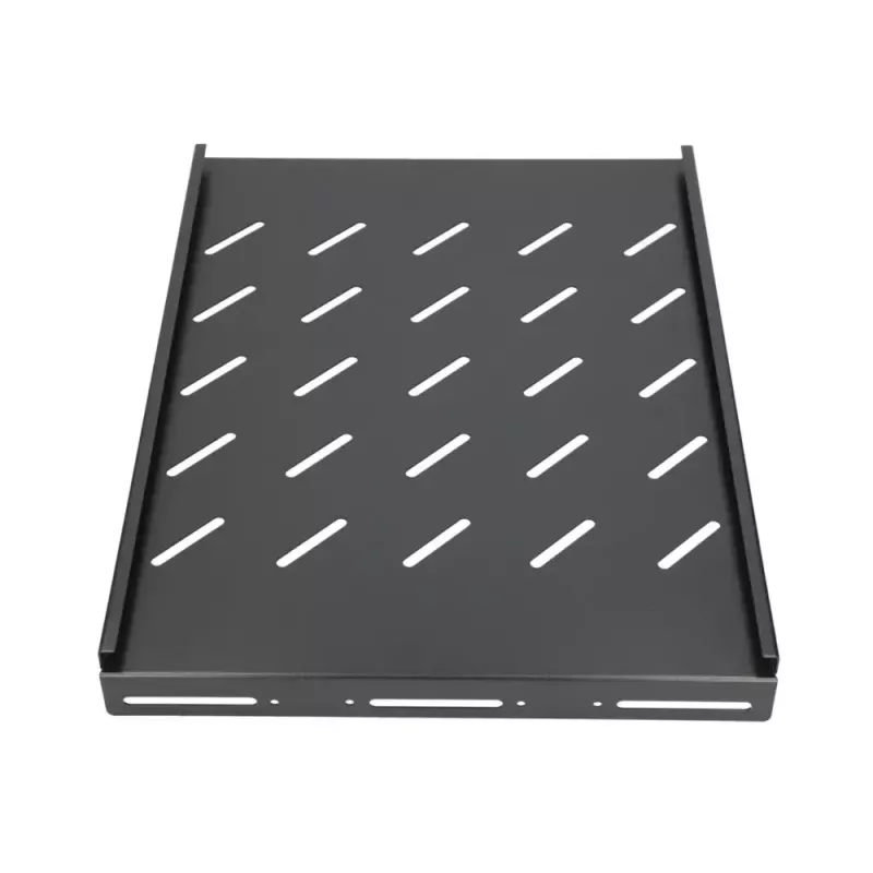 Extralink EX.19096 Fixed Rack Shelf 1U 19 inch 350mm Deep Black Steel
