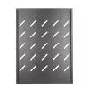 Extralink EX.19096 Fixed Rack Shelf 1U 19 inch 350mm Deep Black Steel