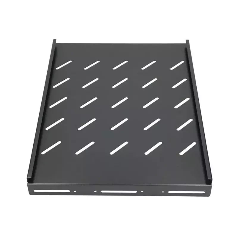 Extralink EX.19096 Fixed Rack Shelf 1U 19 inch 350mm Deep Black Steel