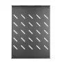 Extralink EX.19096 Fixed Rack Shelf 1U 19 inch 350mm Deep Black Steel