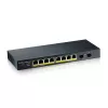Zyxel GS1900-10HP Managed L2 Gigabit Ethernet (10/100/1000) Power over Ethernet (PoE) Black