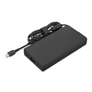 Power adapter Lenovo GX21F23046 — laptop adapter, 300W, 100–240V, DC/AC, black, AC and DC cables, 200×100×25.4 mm, 0.18 m cable