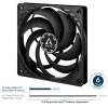 ARCTIC P12 Slim PWM PST Pressure-optimised 120 mm PWM Fan with integrated Y-cable