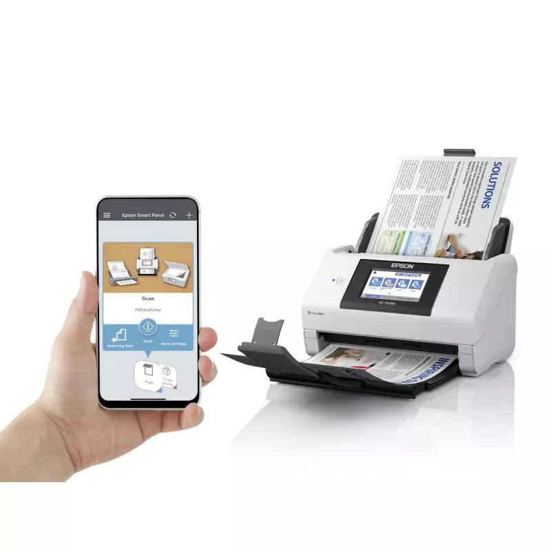 Epson WorkForce DS-790WN Sheet-fed scanner 600 x 600 DPI A4 Black, White