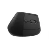 LOGITECH Lift Vertical Ergonomic Mouse - Right Handed - Wireless - Graphite Black