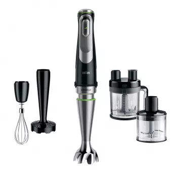 Braun MultiQuick 9 MQ 9195XLI 2 L Immersion blender 1200 W Black, Stainless steel