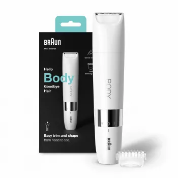 Braun BS1000 body mini trimmer, white