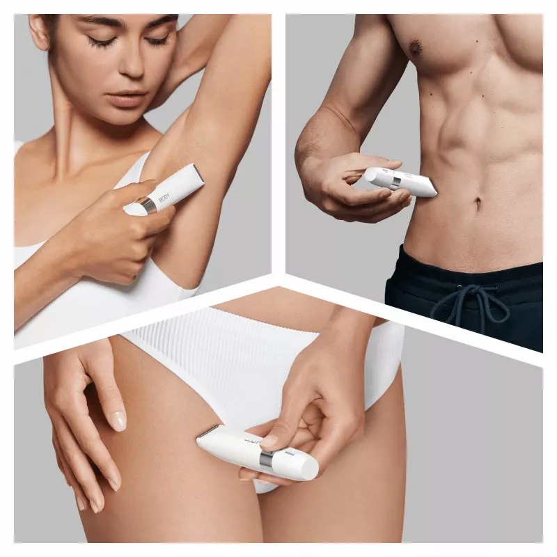 Braun BS1000 body mini trimmer, white