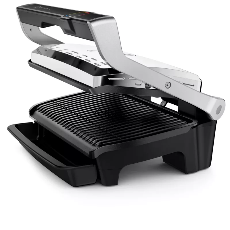 Contact grill Tefal OptiGrill Elite XL GC760D Stainless steel 2200W