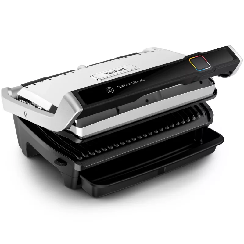 Contact grill Tefal OptiGrill Elite XL GC760D Stainless steel 2200W