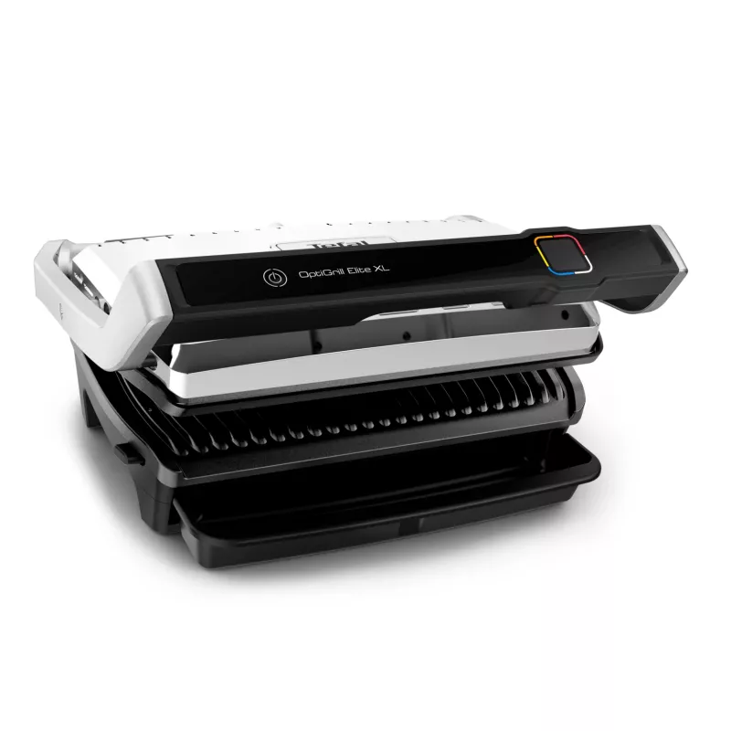 Contact grill Tefal OptiGrill Elite XL GC760D Stainless steel 2200W