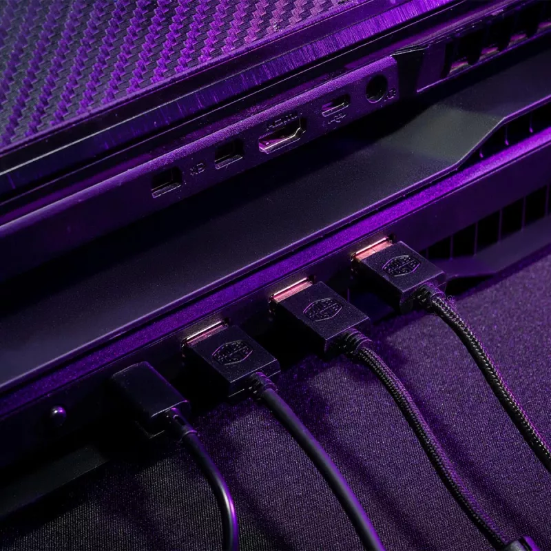 Cooler Master NotePal X150 Spectrum Laptop Cooling Pad, up to 17", with 4-Port USB Hub