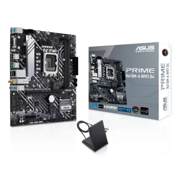 Motherboard ASUS PRIME H610M-A WIFI D4 — Intel H610, LGA1700, micro ATX, DDR4, 2x DIMM, Wi‑Fi 5, Bluetooth 5.0, 2x M.2, HDMI 2.1, DP 1.4
