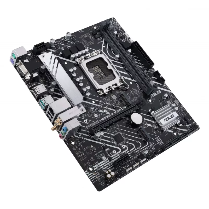 Motherboard ASUS PRIME H610M-A WIFI D4 — Intel H610, LGA1700, micro ATX, DDR4, 2x DIMM, Wi‑Fi 5, Bluetooth 5.0, 2x M.2, HDMI 2.1, DP 1.4