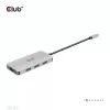 CLUB3D 4-Port USB-A Hub for USB-C – 10Gbps Fast Transfer
