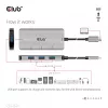 CLUB3D 4-Port USB-A Hub for USB-C – 10Gbps Fast Transfer