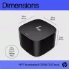 HP Thunderbolt Dock 120W G4, Wired, Thunderbolt 4, Black, Kensington, China, Thailand, Taiwan, Business
