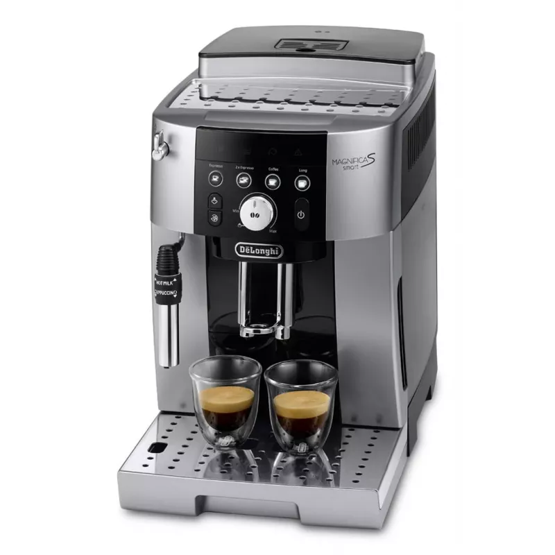 Espresso machine De’Longhi Magnifica S Smart ECAM 250.23.SB — 1.8 L water tank, 250 g bean hopper, 15 bar, built-in grinder