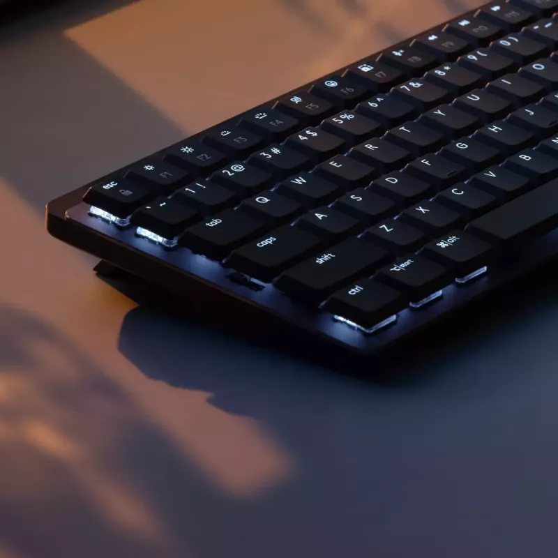LOGITECH Mx Mechanical Mini Minimalist Wireless Illuminated Keyboard - Graphite Tactile Quiet Qwerty US/Int'l