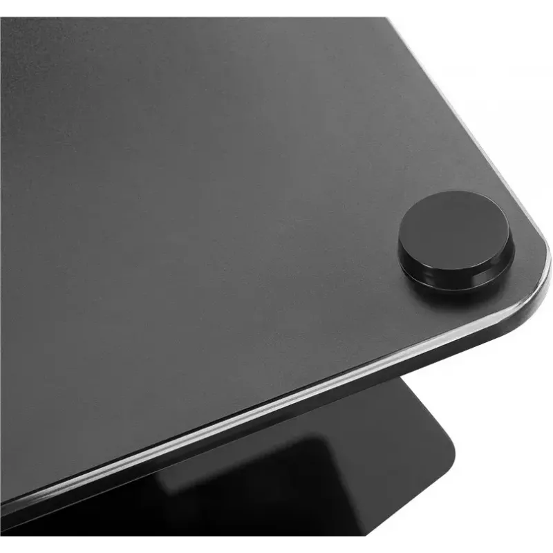 TV cabinet Goobay 58526 Black Steel 1 shelf 650x400x1458 mm