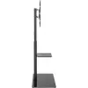 TV cabinet Goobay 58526 Black Steel 1 shelf 650x400x1458 mm
