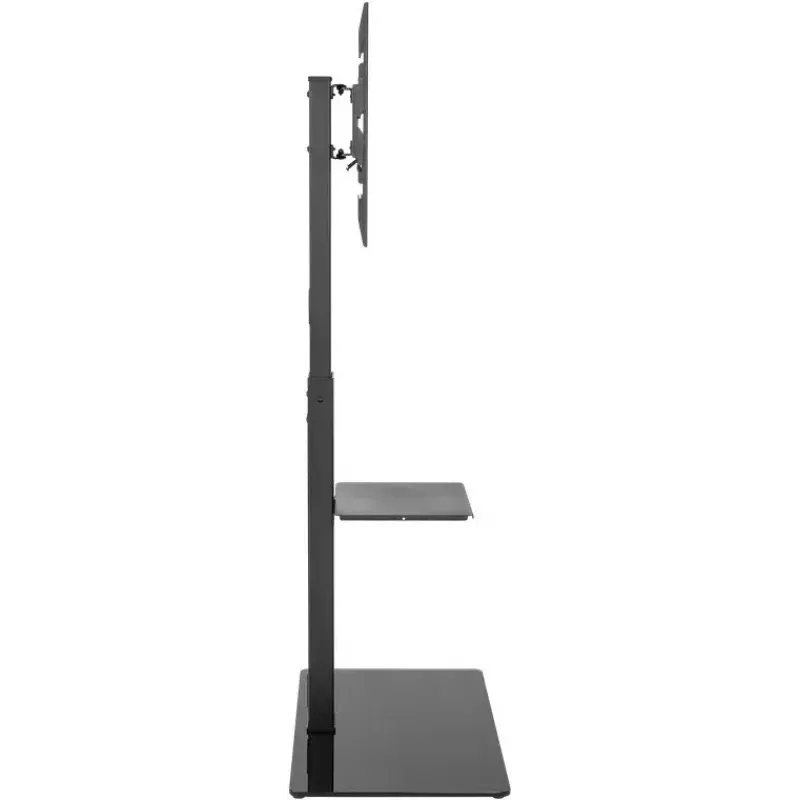 TV cabinet Goobay 58526 Black Steel 1 shelf 650x400x1458 mm