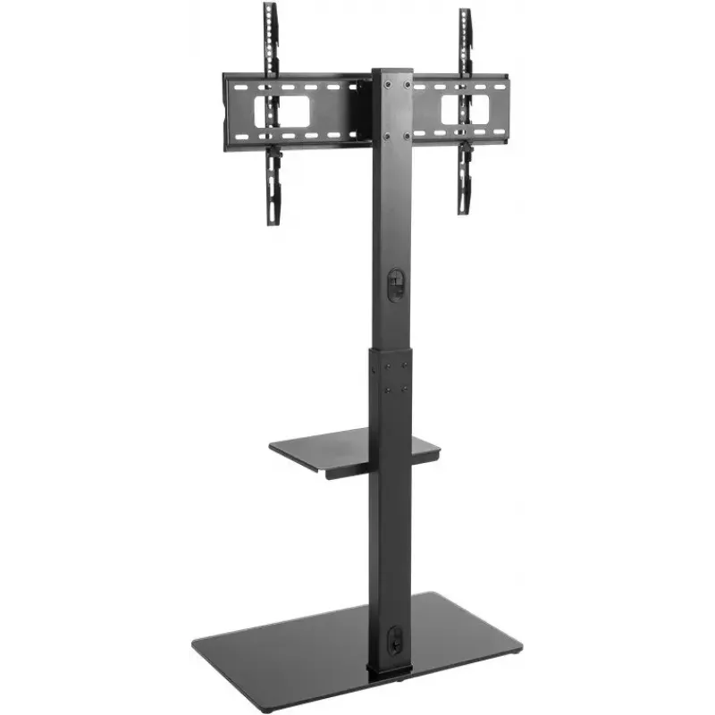 TV cabinet Goobay 58526 Black Steel 1 shelf 650x400x1458 mm