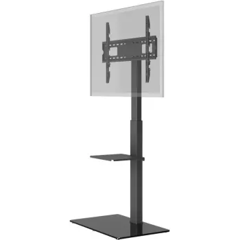 TV cabinet Goobay 58526 Black Steel 1 shelf 650x400x1458 mm
