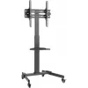 Multimedia stand Goobay 59507 Black Steel Height 1540 mm