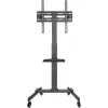 Multimedia stand Goobay 59507 Black Steel Height 1540 mm