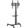Multimedia stand Goobay 59507 Black Steel Height 1540 mm