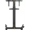 Multimedia stand Goobay 59507 Black Steel Height 1540 mm