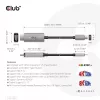 CLUB3D USB Gen2 Type-C to HDMI 4K120Hz 8K60Hz HDR10 with DSC1.2 Active Cable M/M 3m / 9.84ft