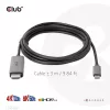 CLUB3D USB Gen2 Type-C to HDMI 4K120Hz 8K60Hz HDR10 with DSC1.2 Active Cable M/M 3m / 9.84ft
