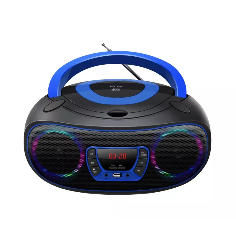 DENVER ELECTRONICS Tcu-212 Bluetooth Boombox Blue