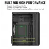 Aerocool Evo Mini RGB Micro ATX Mini Tower Case, Black, Window