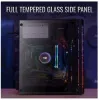 Aerocool Evo Mini RGB Micro ATX Mini Tower Case, Black, Window