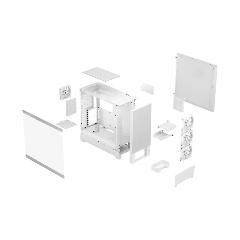 FRACTAL DESIGN Fractal Design Pop Xl Air RGB White Tg Clear Tint