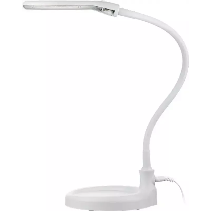 Goobay LED Magnifying Lamp with Base and Clamp 6 W Magnification 1.75x