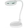 Goobay LED Magnifying Lamp with Base and Clamp 6 W Magnification 1.75x