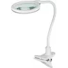 Goobay LED Magnifying Lamp with Base and Clamp 6 W Magnification 1.75x