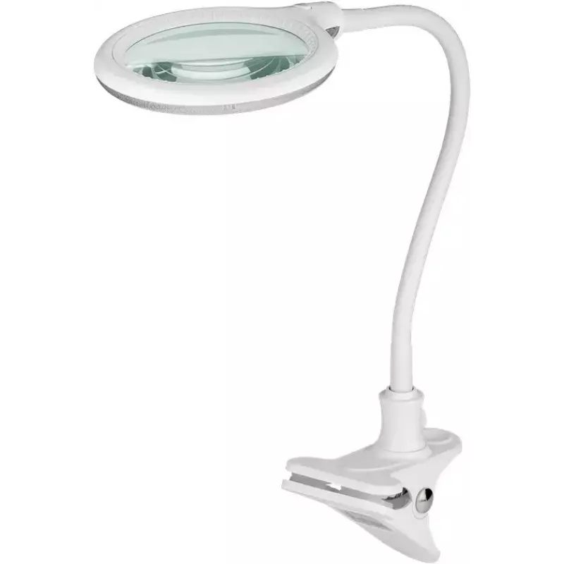 Goobay LED Magnifying Lamp with Base and Clamp 6 W Magnification 1.75x