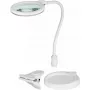 Goobay LED Magnifying Lamp with Base and Clamp 6 W Magnification 1.75x