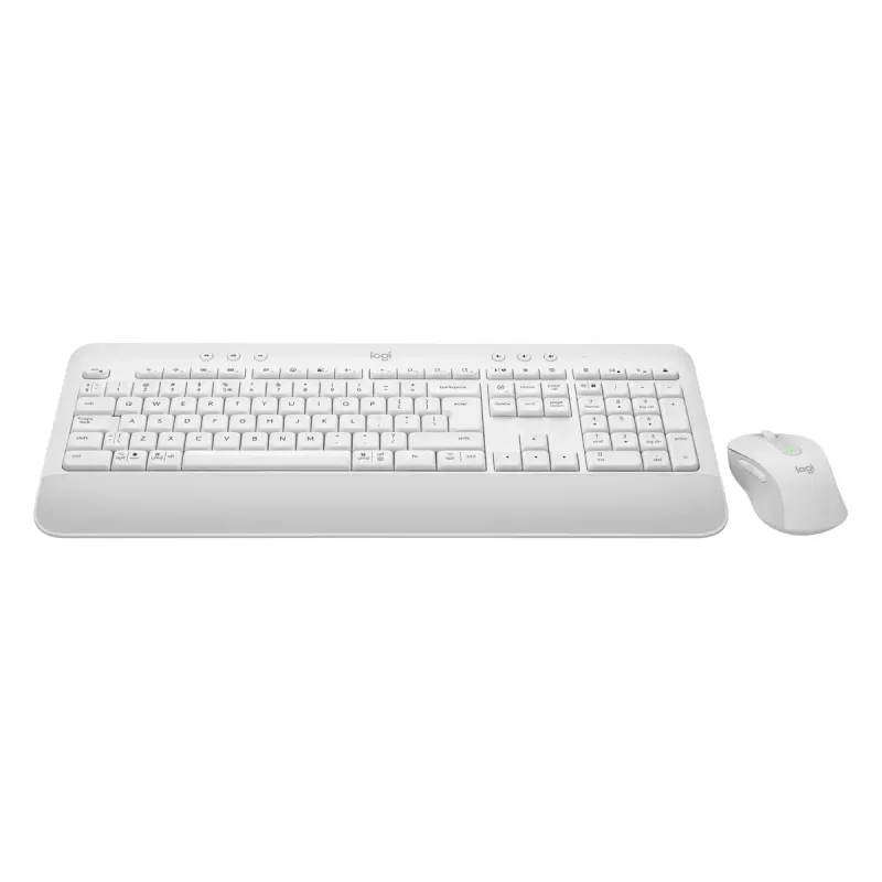 LOGITECH Signature Mk650 Combo For Business - Off-white - Qwerty Dansk/ Norsk/ Svenska/ Suomalainen