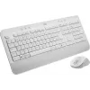 LOGITECH Signature Mk650 Combo For Business - Off-white - Qwerty Dansk/ Norsk/ Svenska/ Suomalainen
