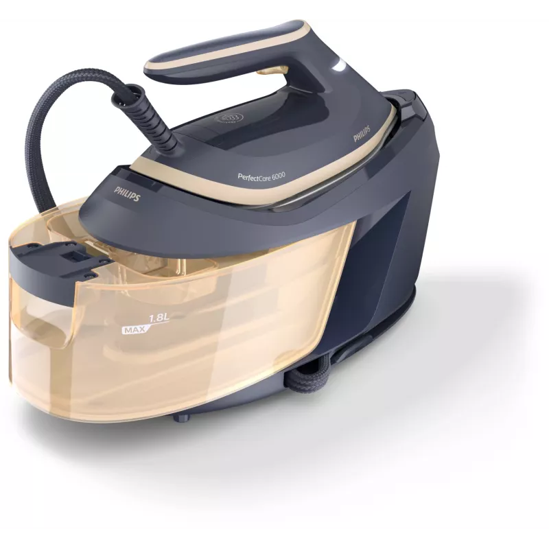Steam ironing station Philips PSG6066/20 — 2400 W, 600 g/min boost, 1.8 L tank, SteamGlide Advanced soleplate