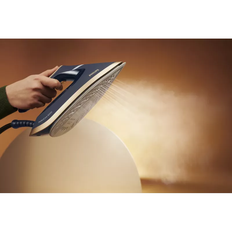 Steam ironing station Philips PSG6066/20 — 2400 W, 600 g/min boost, 1.8 L tank, SteamGlide Advanced soleplate