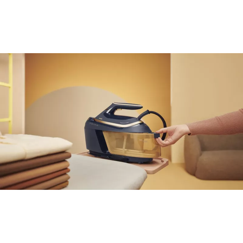 Steam ironing station Philips PSG6066/20 — 2400 W, 600 g/min boost, 1.8 L tank, SteamGlide Advanced soleplate