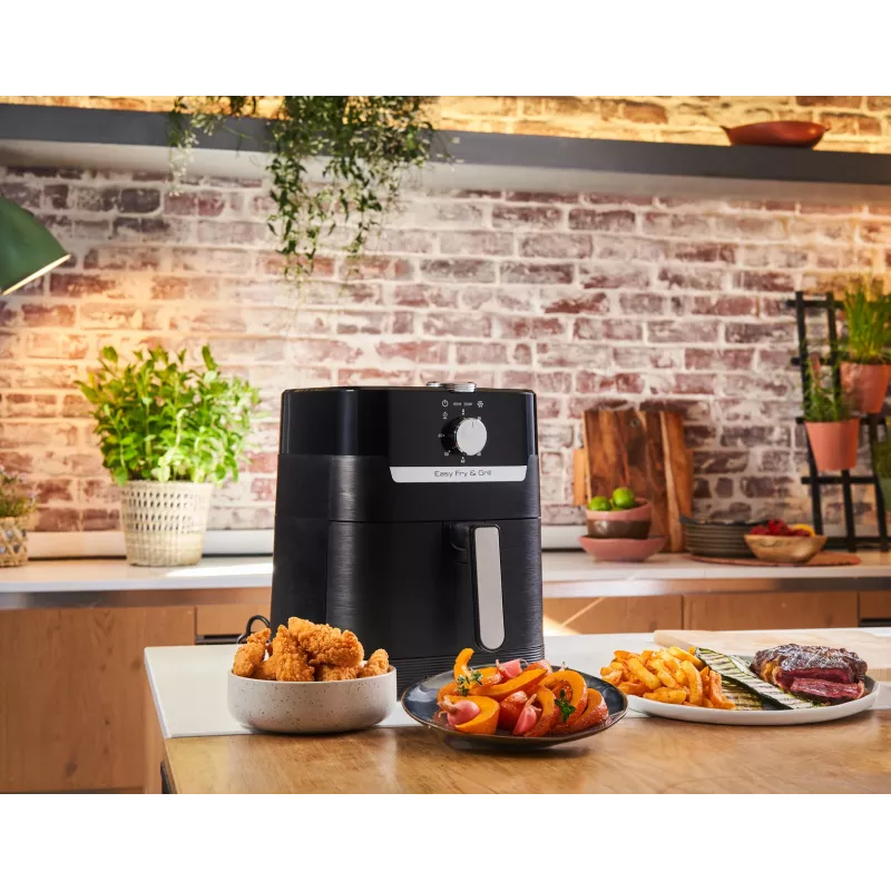 Tefal Easy Fry & Grill EY5018 Single 4.2 L Stand-alone 1550 W Hot air fryer Black