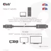 CLUB3D DisplayPort 1.4 to HDMI 4K120Hz or 8K60Hz HDR10 Cable M/M 3m/9.84ft
